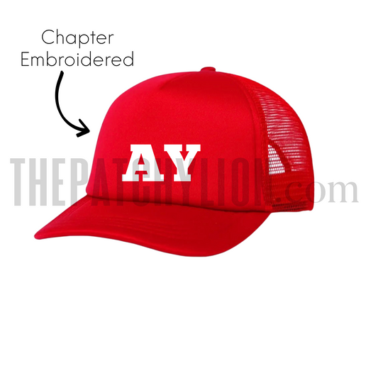 Embroidered Chapter Hat | Free Shipping