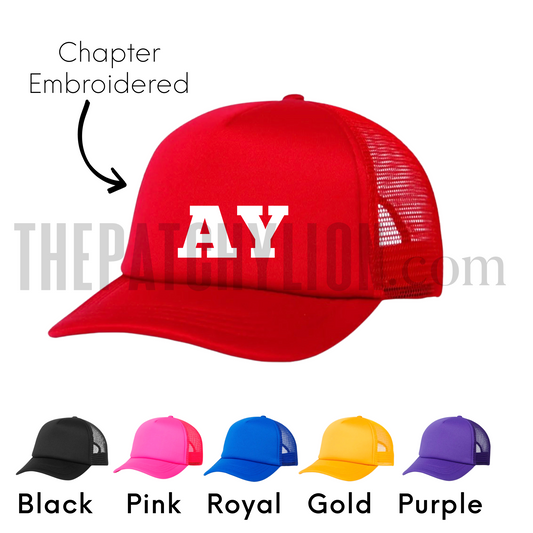 Embroidered Chapter Hat | Free Shipping