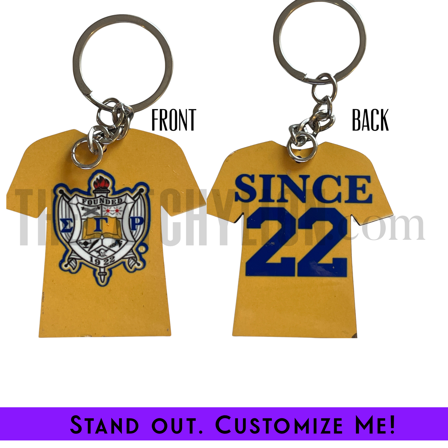 Custom Sublimation Keychain