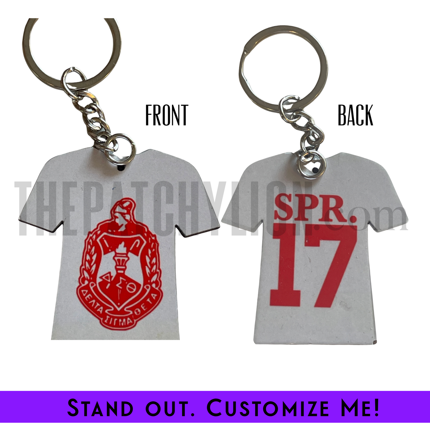 Custom Sublimation Keychain