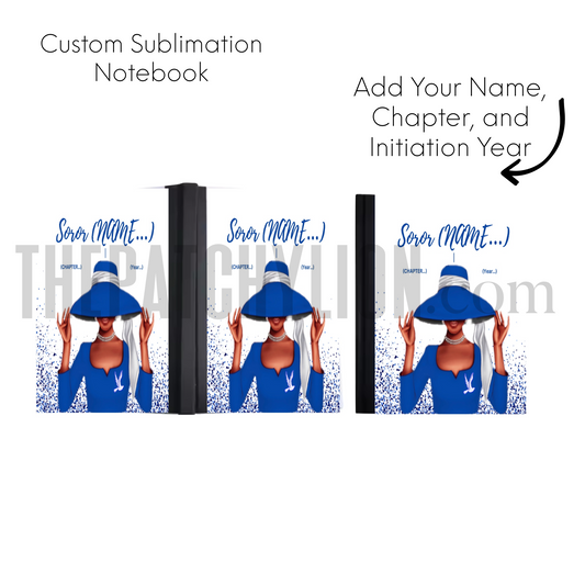 Custom Sublimation Notebook Zeta | Free Shipping