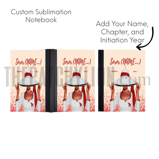 Custom Sublimation Notebook Delta | Free Shipping