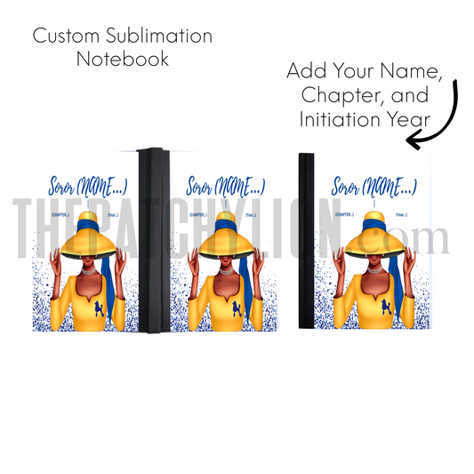 Custom Sublimation Notebook SGRHO | Free Shipping