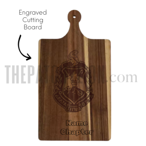 Personalized Engraved Cutting Board Delta | Free Shipping